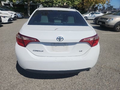 2017 Toyota Corolla LE