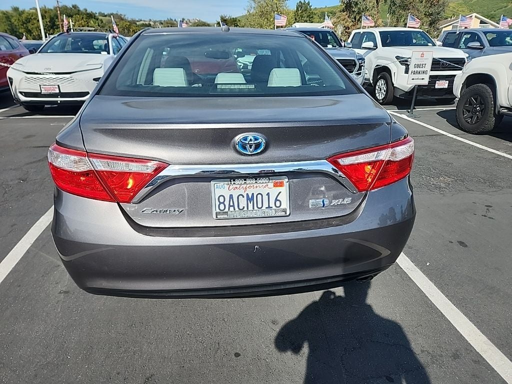 2017 Toyota Camry Hybrid XLE