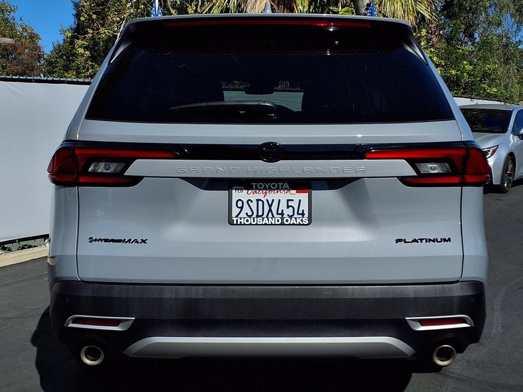 2025 Toyota Grand Highlander Hybrid MAX Platinum