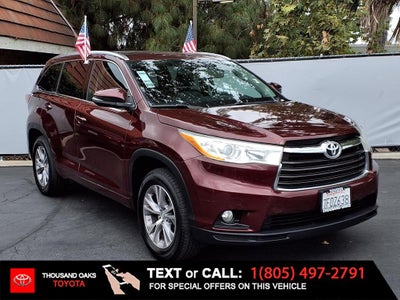 2014 Toyota Highlander XLE V6