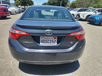 2014 Toyota Corolla S Plus