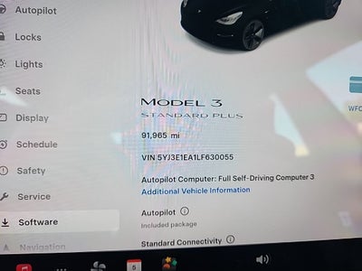 2020 Tesla Model 3 Standard Range Plus