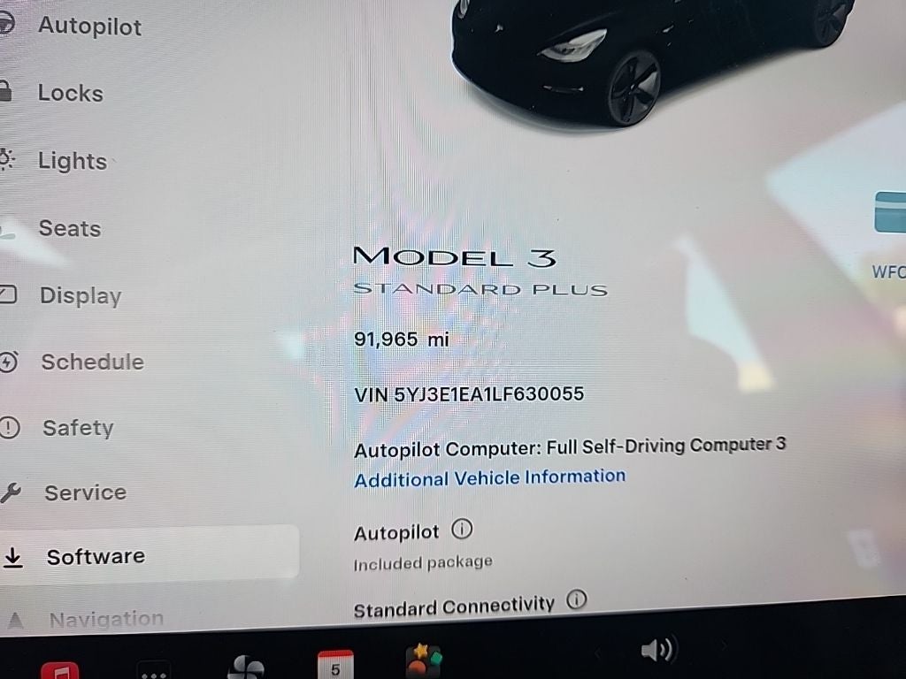 2020 Tesla Model 3 Standard Range Plus