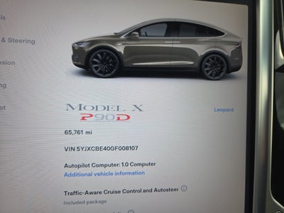 2016 Tesla Model X P90D