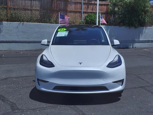 Used 2021 Tesla Model Y Long Range with VIN 5YJYGDEE1MF143797 for sale in Thousand Oaks, CA