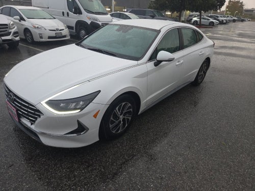 2021 Hyundai Sonata Hybrid Blue