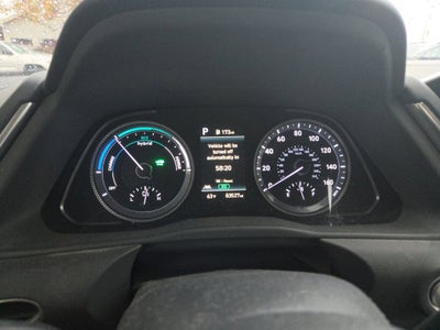 2021 Hyundai Sonata Hybrid Blue