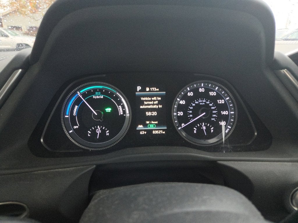 2021 Hyundai Sonata Hybrid Blue