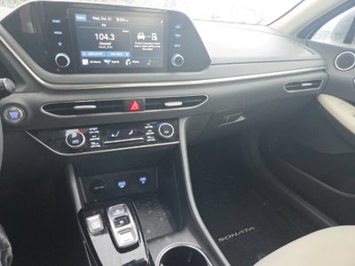 2021 Hyundai Sonata Hybrid Blue