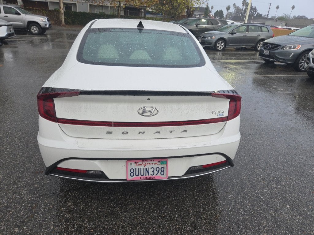 2021 Hyundai Sonata Hybrid Blue