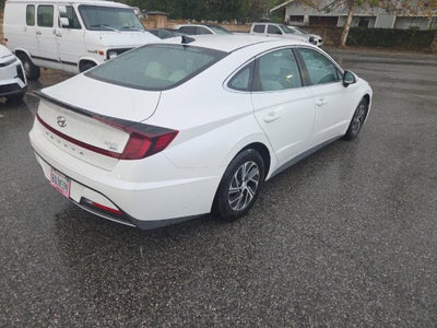 2021 Hyundai Sonata Hybrid Blue