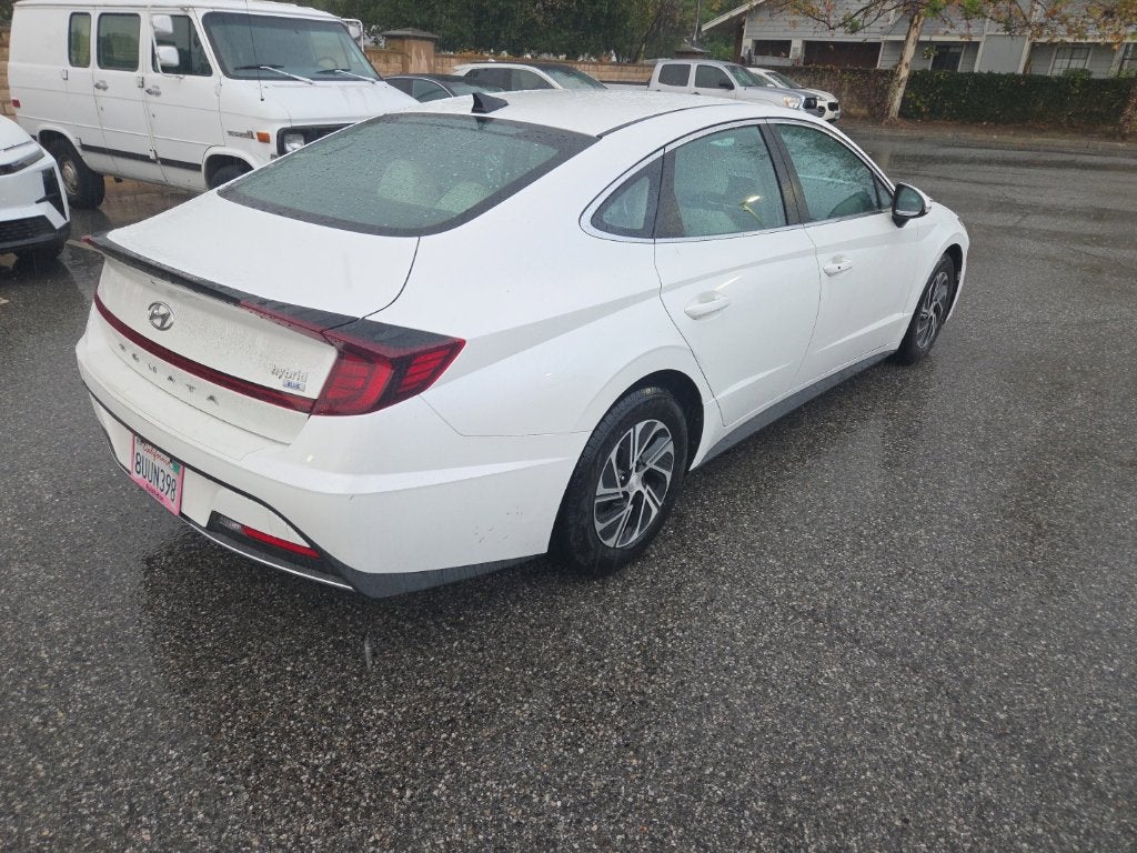 2021 Hyundai Sonata Hybrid Blue