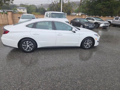 2021 Hyundai Sonata Hybrid Blue