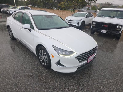 2021 Hyundai Sonata Hybrid Blue