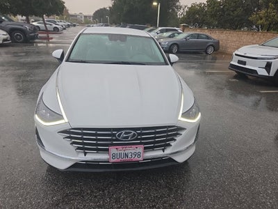 2021 Hyundai Sonata Hybrid Blue