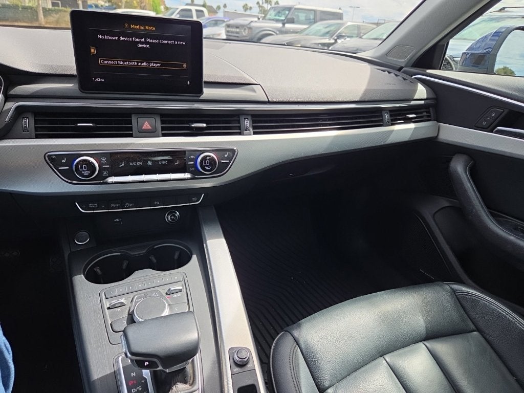 2018 Audi A4 2.0T ultra Premium FrontTrak