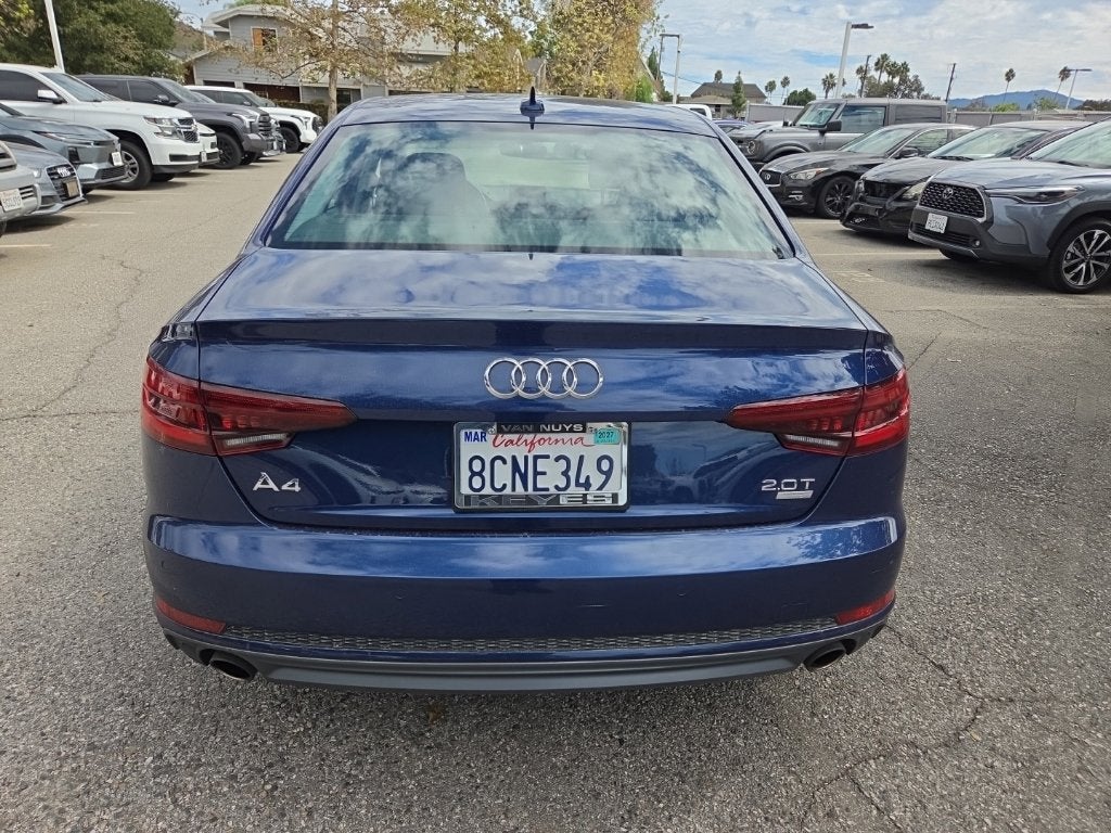 2018 Audi A4 2.0T ultra Premium FrontTrak