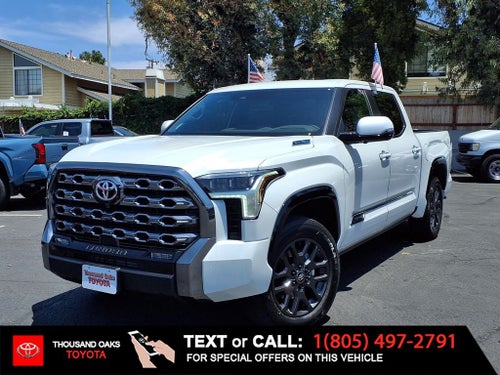2026 Toyota Tundra i-FORCE MAX Tundra Platinum