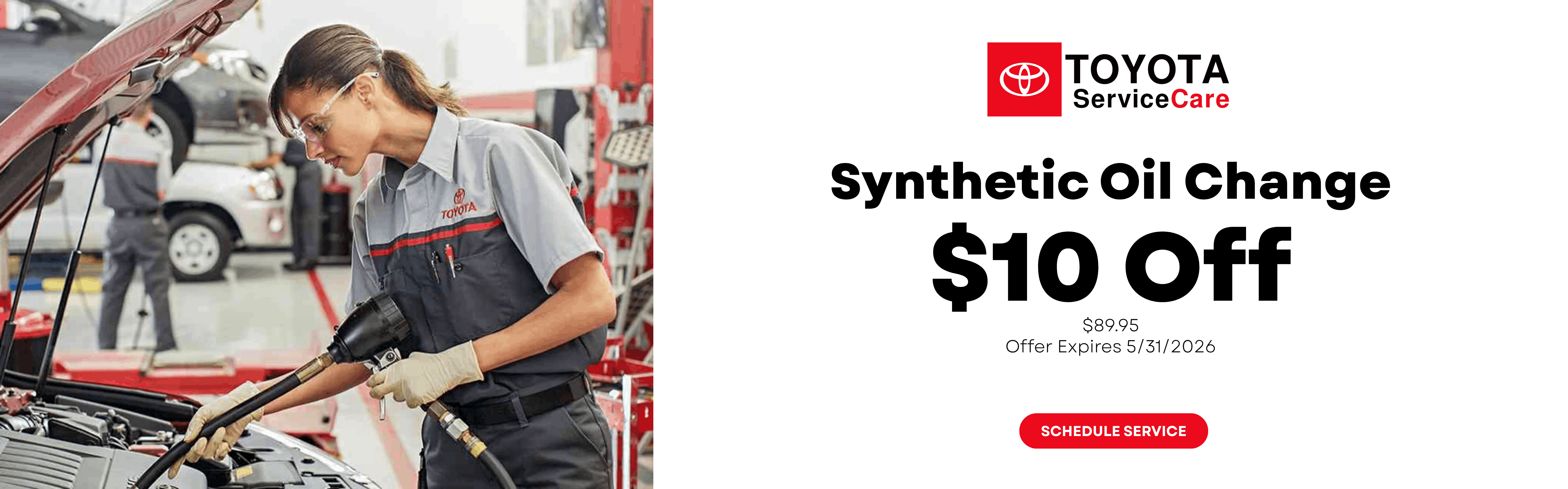 Synthetic Oil Change Toyota Service
