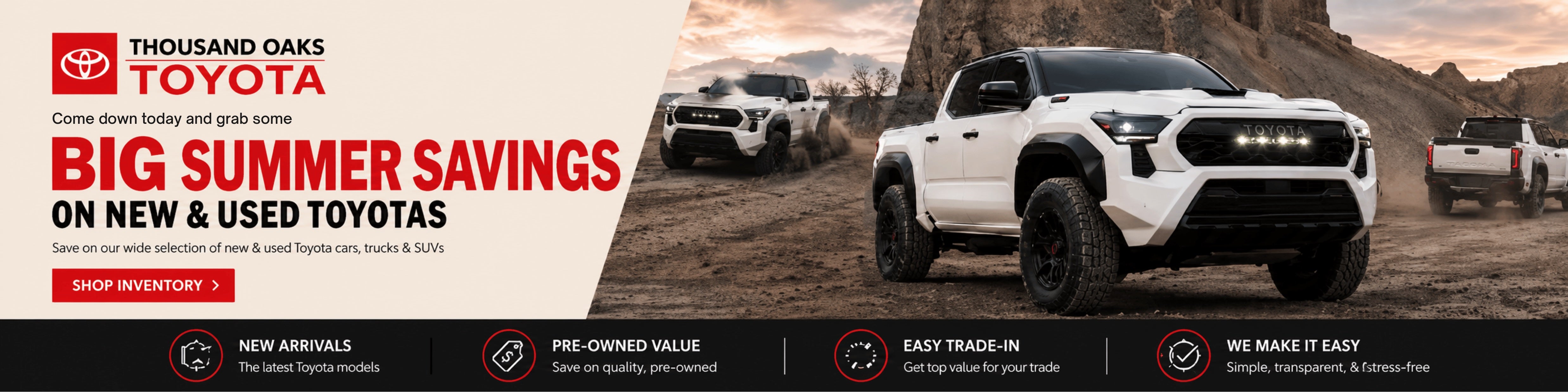 Summer Savings Toyota