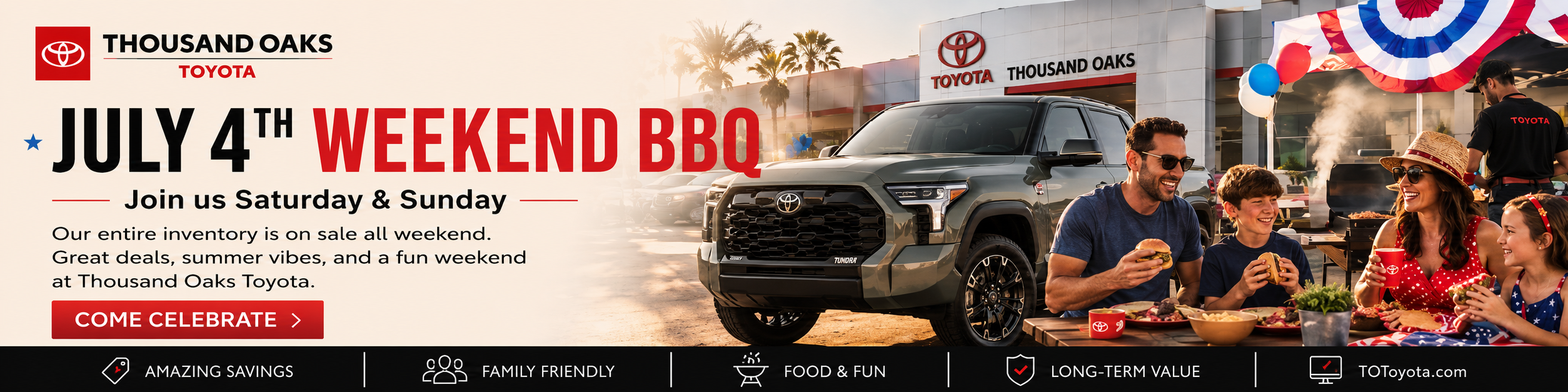 Thousand Oaks Toyota July 4th BBQ