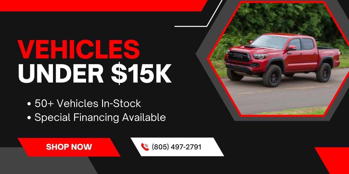 Cars less than $15,000