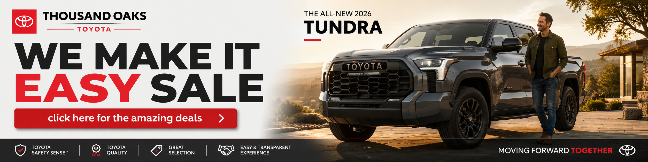 Toyota Tundra We Make It Easy Sale